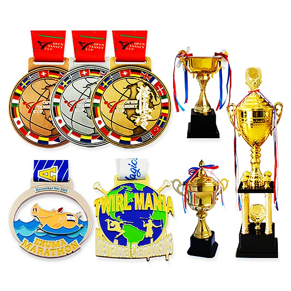 

Chinese Manufacturer Custom Wholesale Vampire Medal Football Cup Trophy And Medals