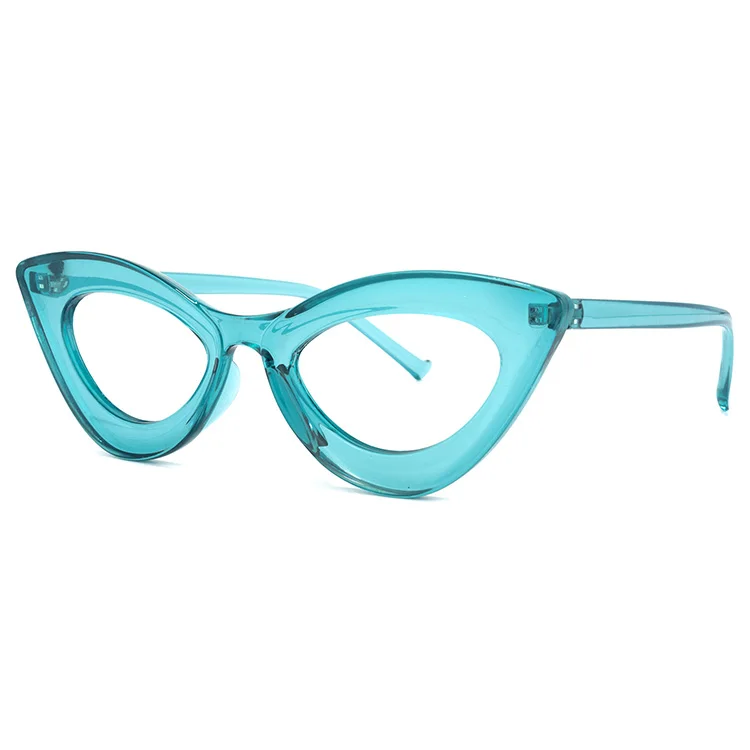 

2021Brand Design OP073046 Hot-selling Chic Stylish Classic Plastic Lovely Cateye Eyeglasses Frames for Women, Multi colors