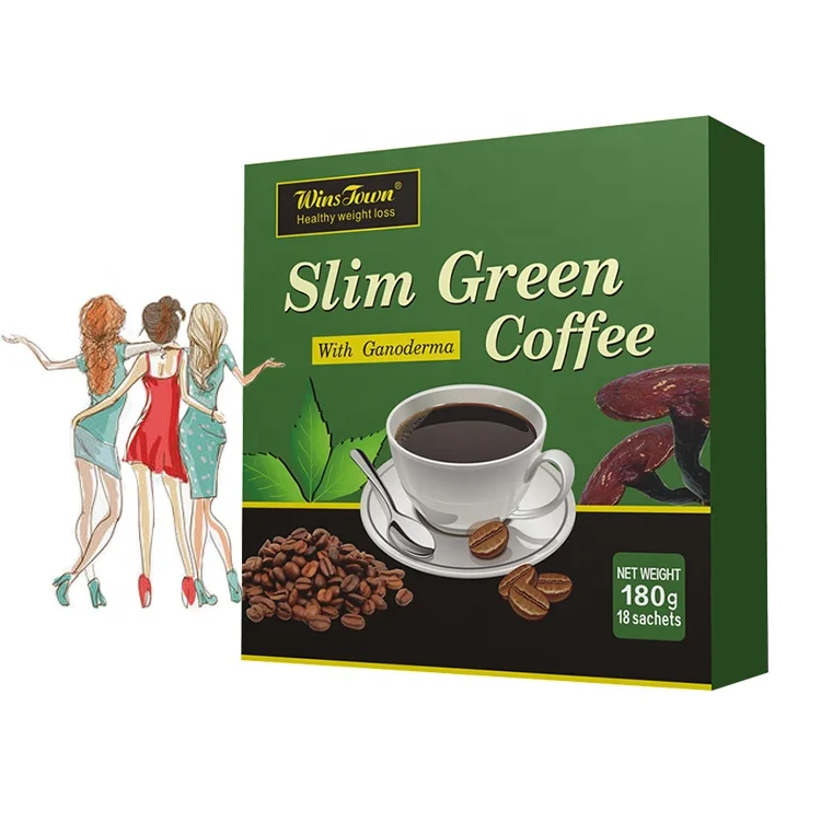 

wansongtang Slim green coffee with ganoderma instant coffee weight loss