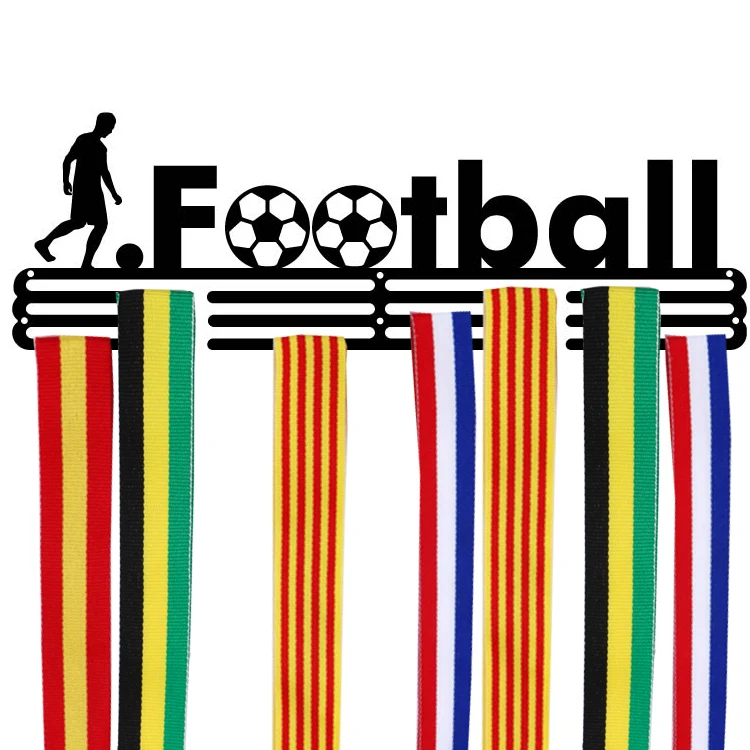 

Custom Unique High-quality Stainless Steel Metal Gymnastics Soccer Softball Sport Medal Hanger