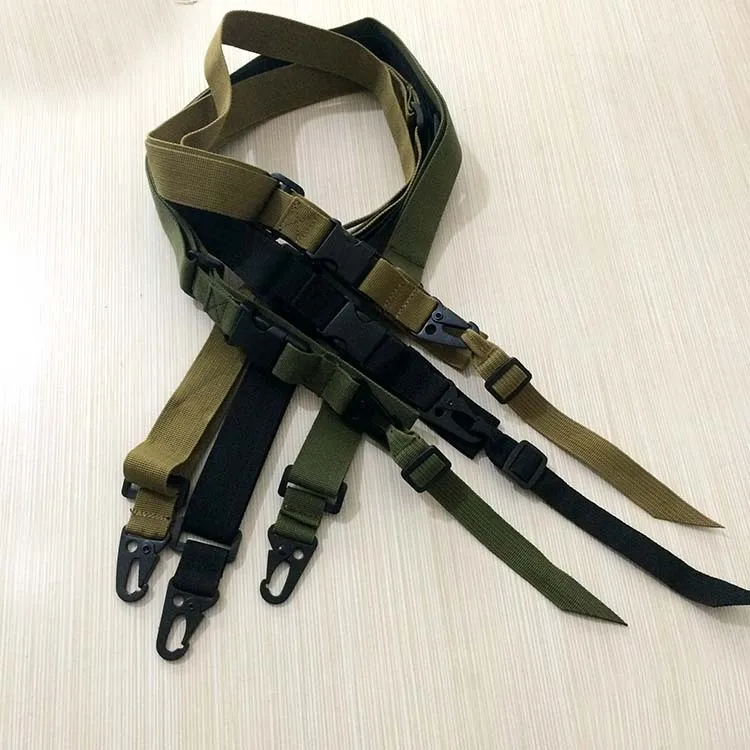 

Military Tactical Slings Hunting Accessories Shoulder Straps Triple Hangers Adjustable belt Security Sling Anti Dropping Sling