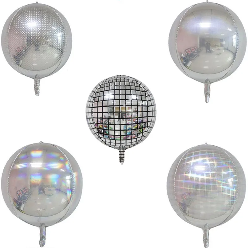 

22-inch 4D laser balloon ball carnival festival aluminum Film Aluminum foil balloon wholesale Birthday party decoration balloon