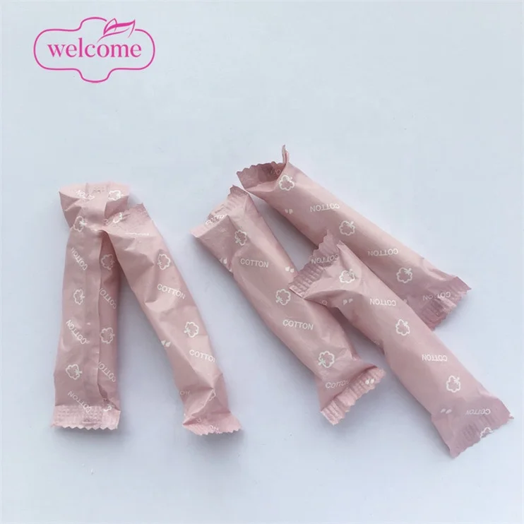 

Individually Wrapped Tampons With Applicators Sponge Herbal Tampon