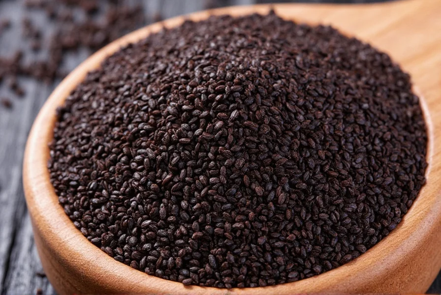 Bowl containing various spices including black bitter seed