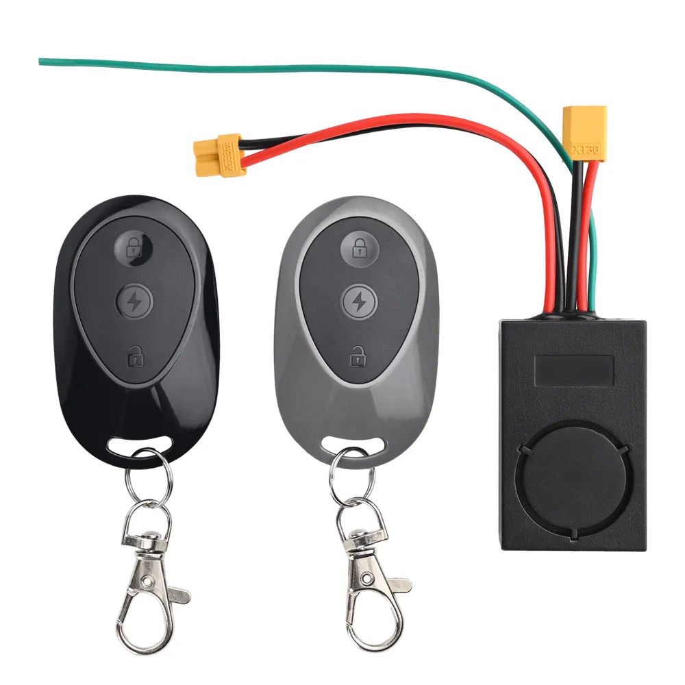 

Anti-theft Alarm with XT-30 Connector 36V-55V Remote Control for Xiaomi Electric Scooter Accessories