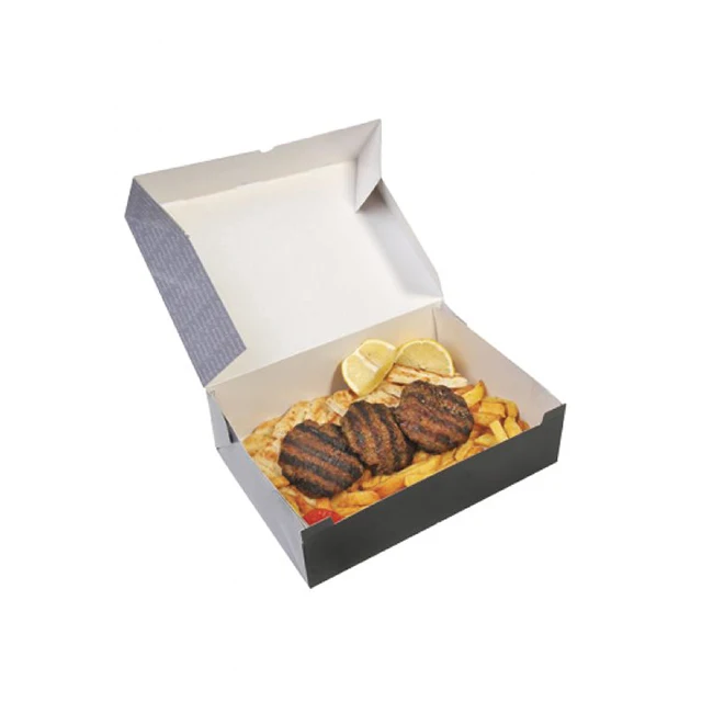 
Factory price recycled paper kraft printing bagel store box 