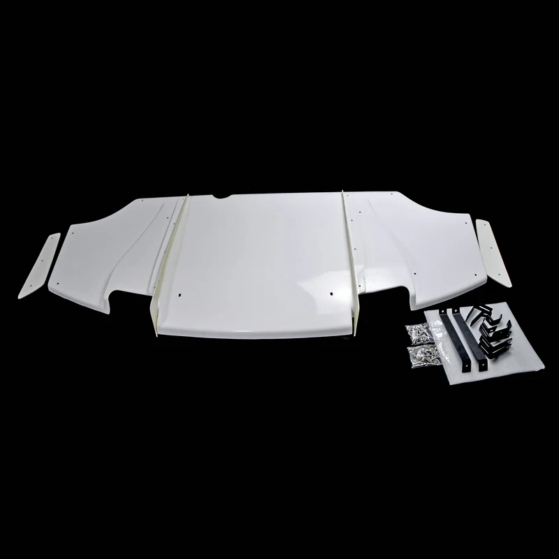 

USA Warehouse fiber glass car parts for EVO 10 VRS Style Wide Ver. Rear bumper Diffuser