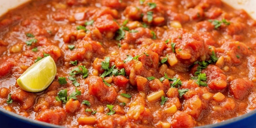 A vibrant bowl of Spanish sofrito