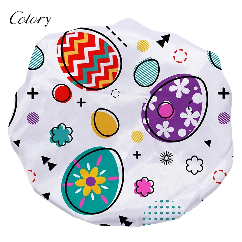 

Colory Hot Selling Silk Hair Bonnet Designer Bonnets Women, Customized color