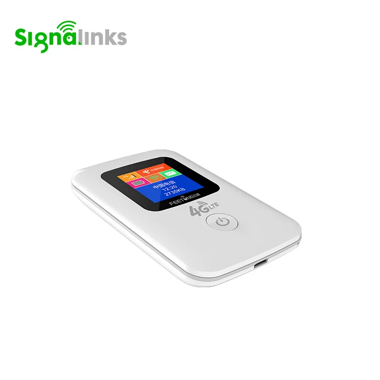 

Portable 4G wireless pocket WiFi router with sim card slot