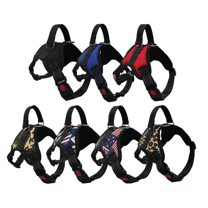 

Dog Harness Puppy Dog Harnesses Pet accessories Breathable Pet Vest Harnesses, Picture shows