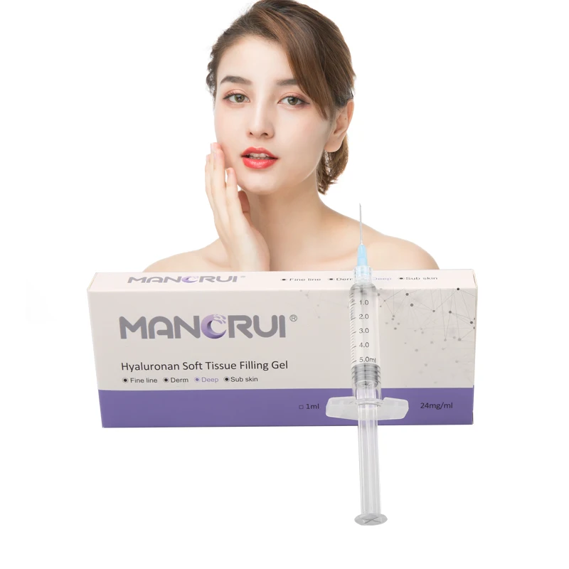 

Wrinkles removal cross link HA deep 5ml dermal filler crosslinked