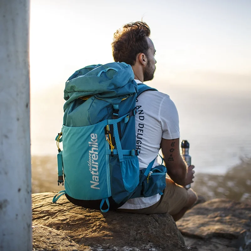 

Naturehike 45L ransel mountaineering backpack outdoor camping hiking backpack trekking Mountain bag