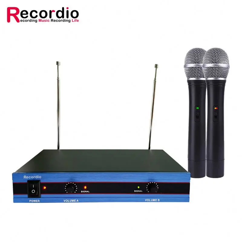 

GAW-V744 Professional Wireless Microphone System Product For Wholesales, Silver&black