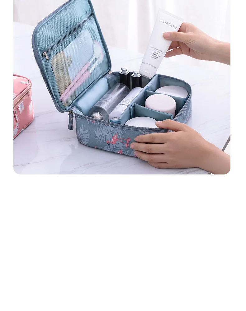 

high quality waterproof matt makeup cosmetic bag, Customized
