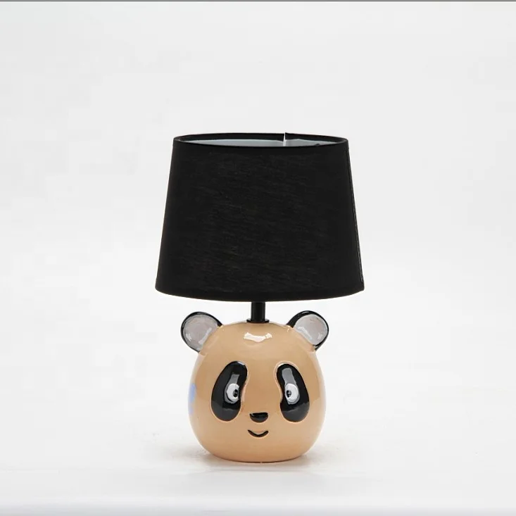 

children ceramic lamp and baby lamp, Brown