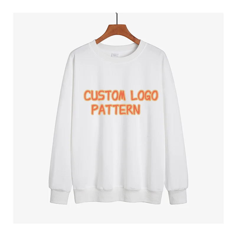 

Hot Sale Crew Neck Sweatshirt Unisex Long Sleeve Hoodies Sweatshirts Blank Sweatshirts For Printing