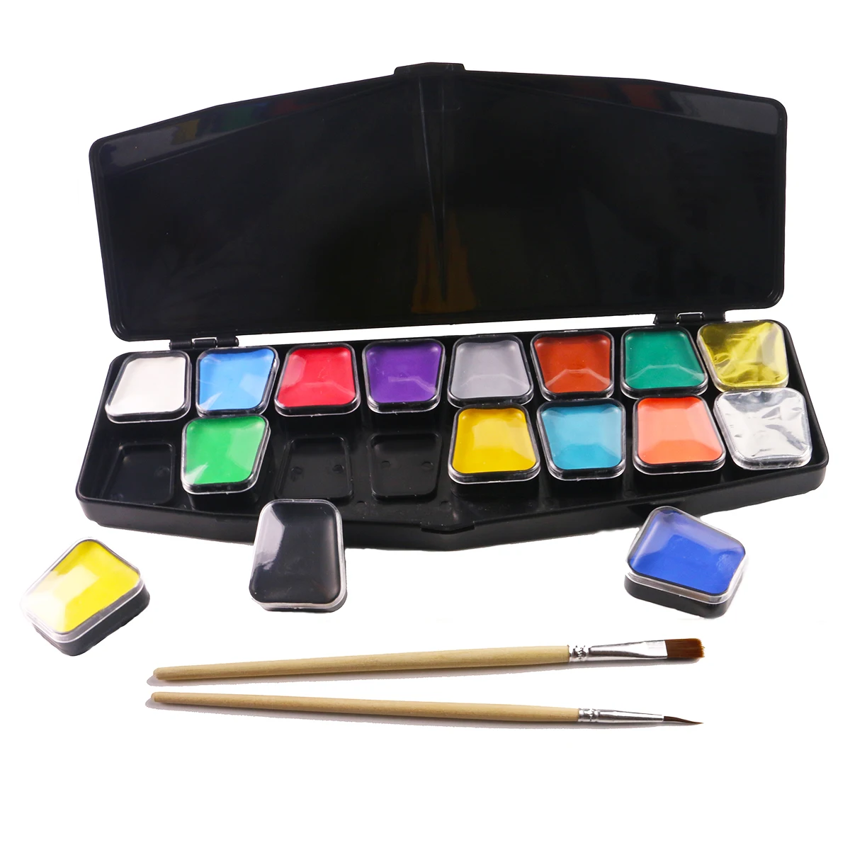 

Water based Non-toxic Kids Halloween Makeup Face Body Paint Kits for Party