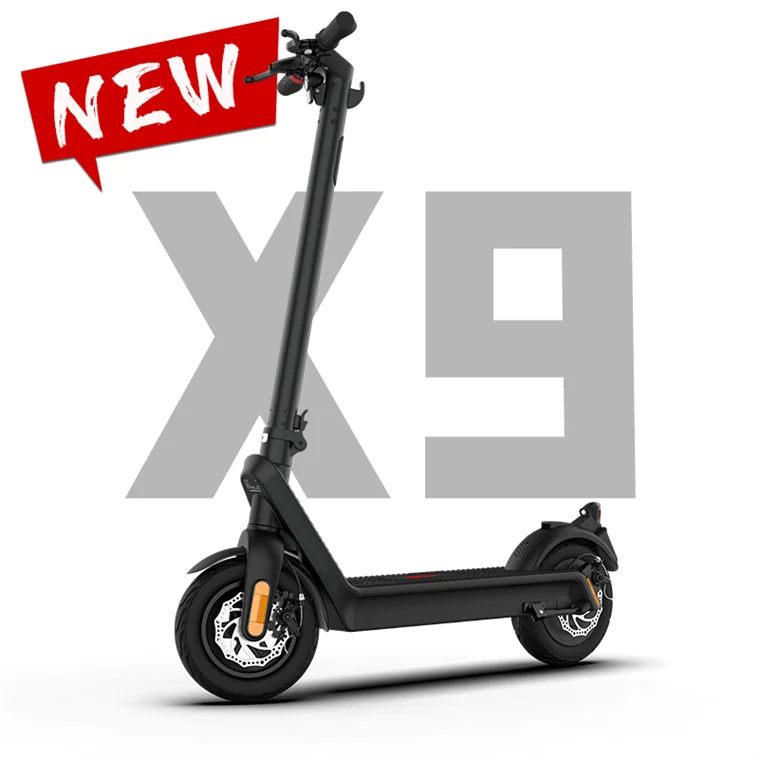 

X9 Pro Max 10 Inch Big Motor Power High Speed 48v 15.6ah 1100w 100km Lithium Battery Portable Powerful Adult Electric Scooter