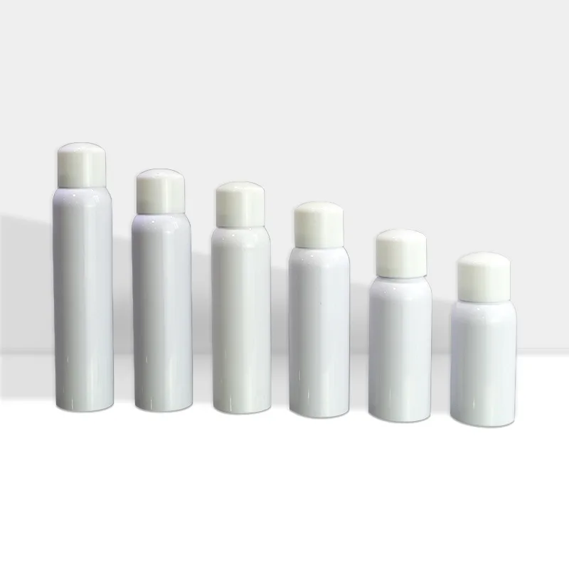 

100ml/150ml/180ml/200ml White Plastic Sunscreen Container Spray Bottle