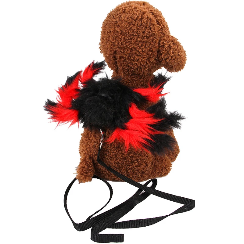 

New Amazon Cat Halloween Christmas Chest Strap Spider Leash