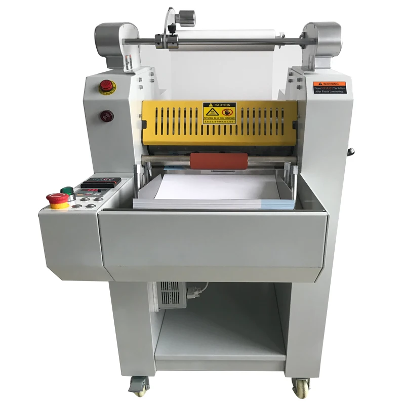 
Automatic paper feeder and automatic cutter roll laminator 