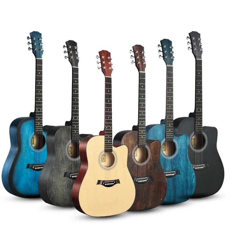 

Guitar 41 Inch Full Size Guitar Big Baby Guitar Technical Wood Fingerboard