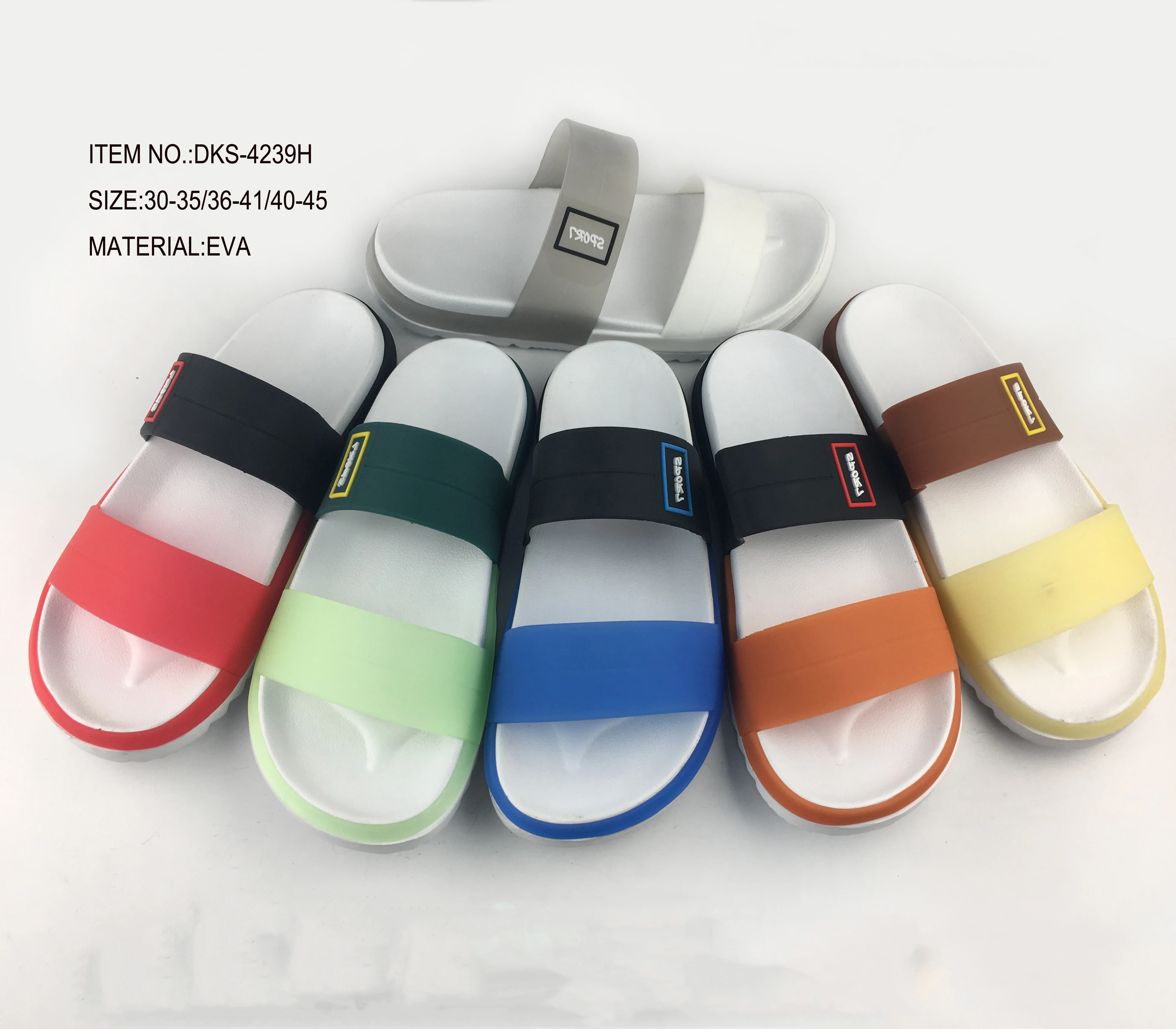 

Retail men EVA jelly sandal outdoor flip-flops fashion slipper
