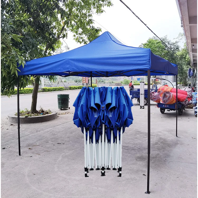 

Automatic Pop Up Folding Event Tent For Canopy Camping, Red,blue