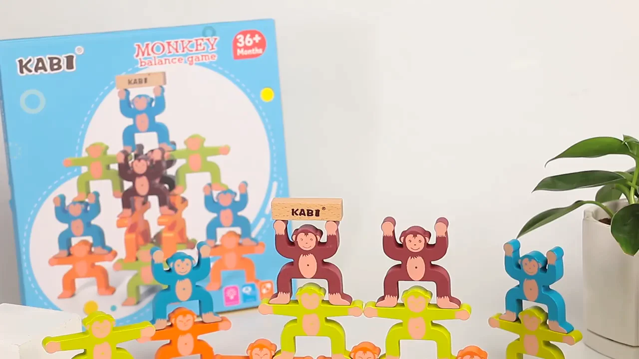 Monkey Balance Game Early Educational Building Block