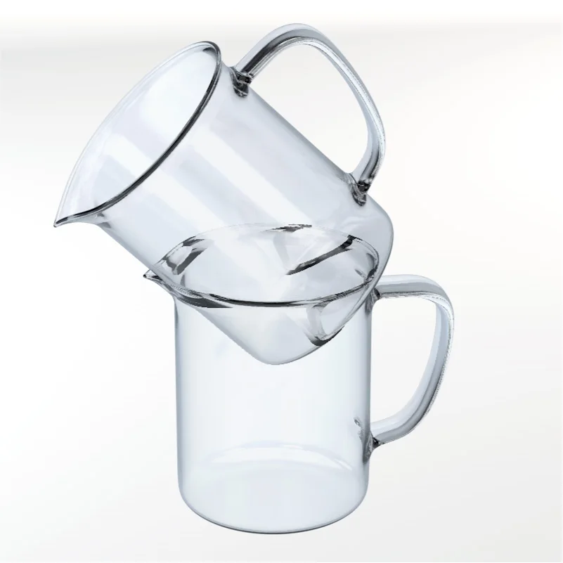 

CLEAR BEAKER PYREX GLASS BEAKER BOROSILICATE MUG