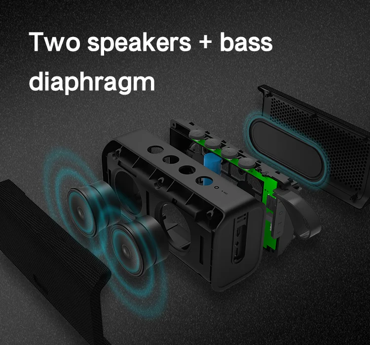 Hot sale Portable BT27 Wireless Speaker V4.2 Fabric BT Speaker Customize BT Speaker Support TF/USB/Hands-free Call - ANKUX.COM
