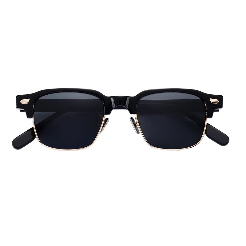 

Vintage square men luxury designer sun glasses acetate sunglasses