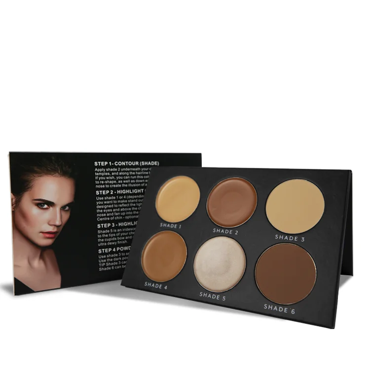 

High Quality Private Label Foundation Contour Powder Bronzer Highlighter Makeup