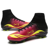 

Whole factory design your own football boots High quality superfly model soccer shoes TPU outsole FG zapatos de futbol cr7 Sale