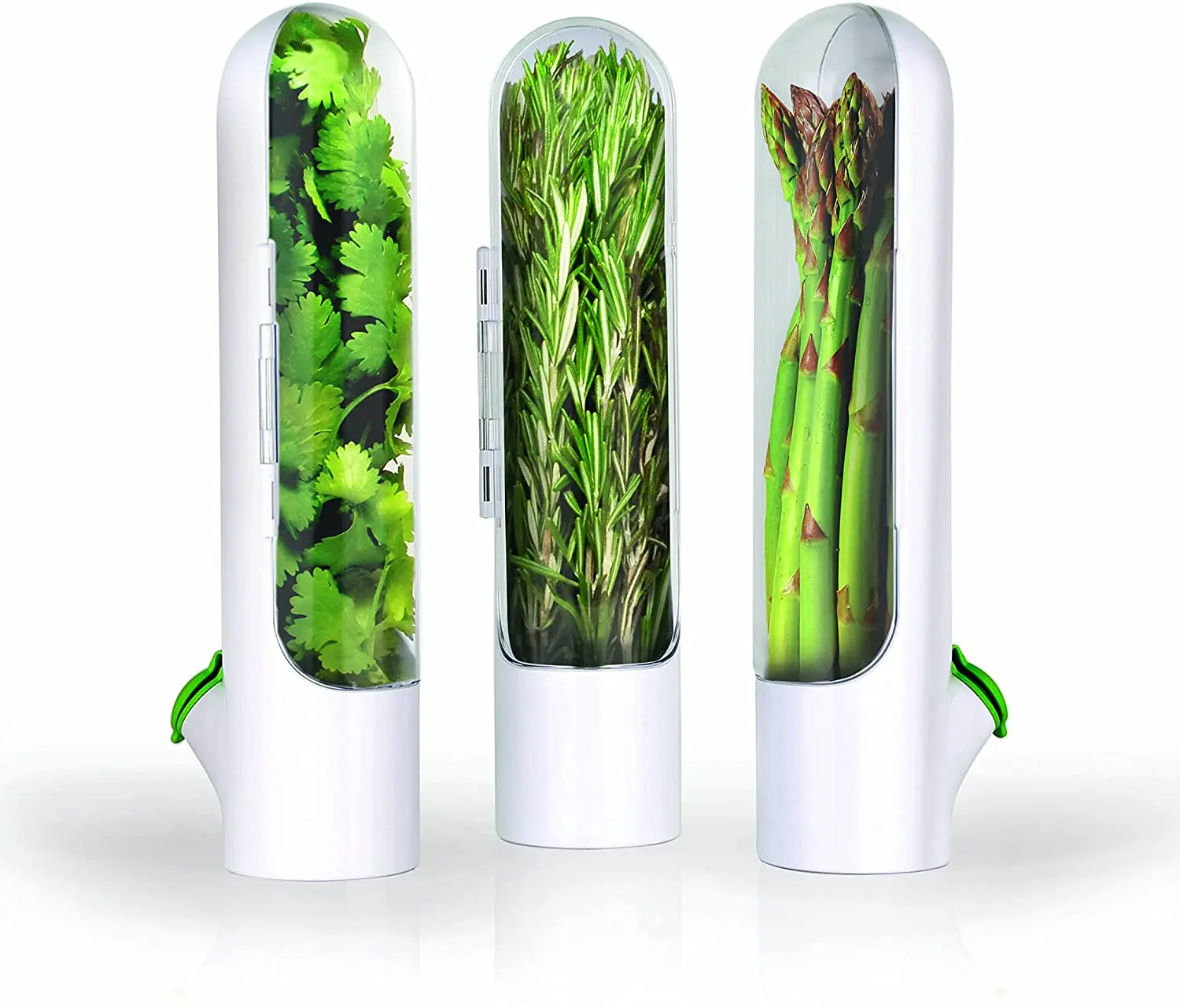 

Hot Selling Design Herb Fresh Keeper Vegetable Container Keep Fresh Storage Containers, Customized