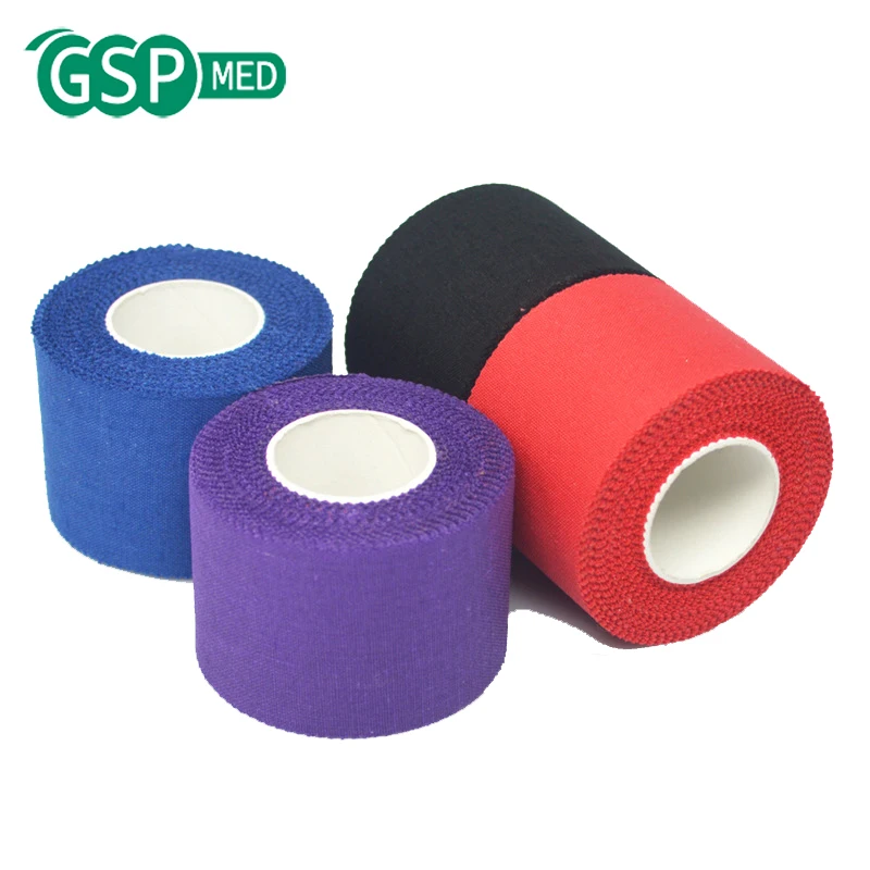 

3.8CM*13.7M Sports washi tape adhesive packing Adhesive bandages Tapes Medical cotton Fabric, 15 colors at your choice