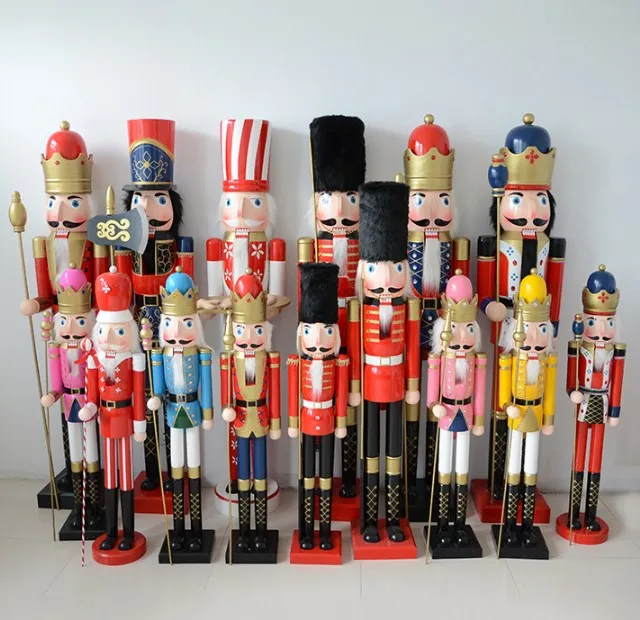 

Wholesale Large King Soldier Nutcracker 90cm 180cm Life Size Nutcracker King