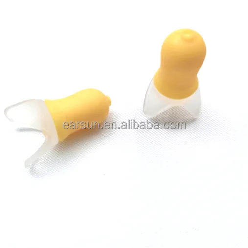 

Free Shipping Waterproof Silicone Ear Plugs with Small Midium and Large Size for Flying Reusable Flight Earplugs by Plastic Box, Red blue orange pink yellow and so on