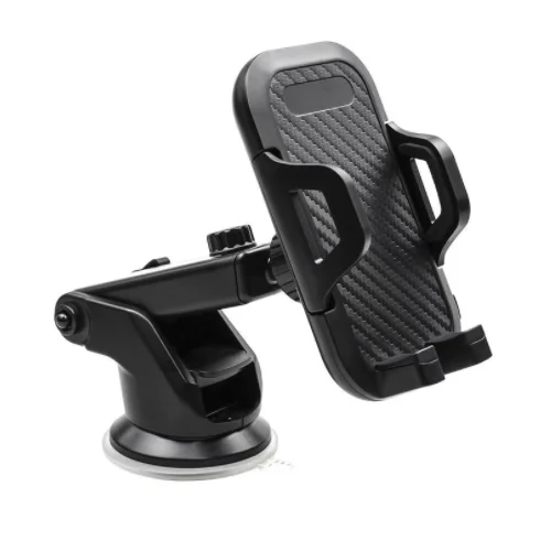 

Universal 360 Degree Rotating Flexible Smart Phone Car Mount Holder With Quick Release Sucker Long Arm Windshield Dashboard, Black