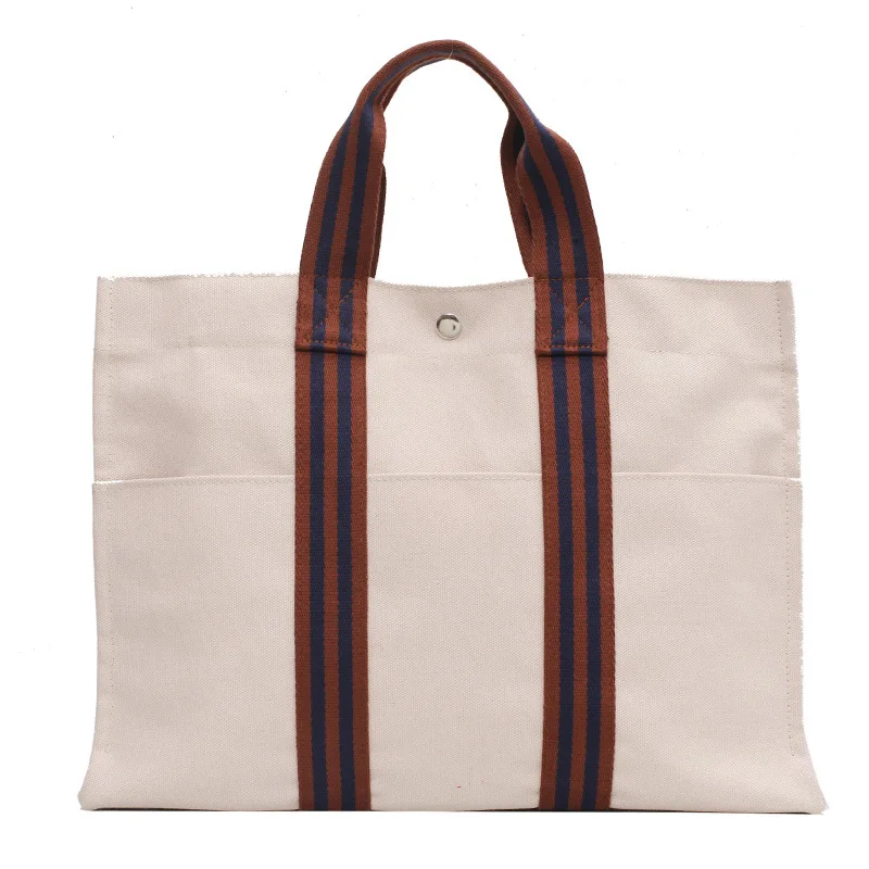 

Wholesale Canvas Bag Printing Canvas Tote Bag Women Unique Luxury CanvasTote Bag Cotton Handbag