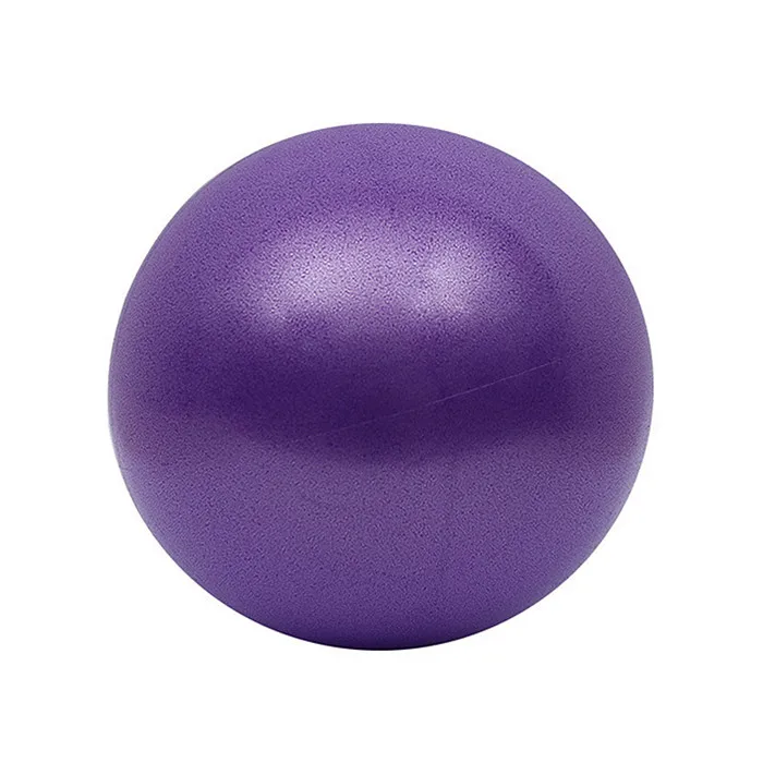 

Hot sale wholesale yoga fitness 25cm ball comfortable gym equipment soft yoga ball for women men, Purple,blue,grey,pink