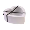 White apparel/clothing packaging flip lid plain big lots love art paper gift box with creative opening and closing design