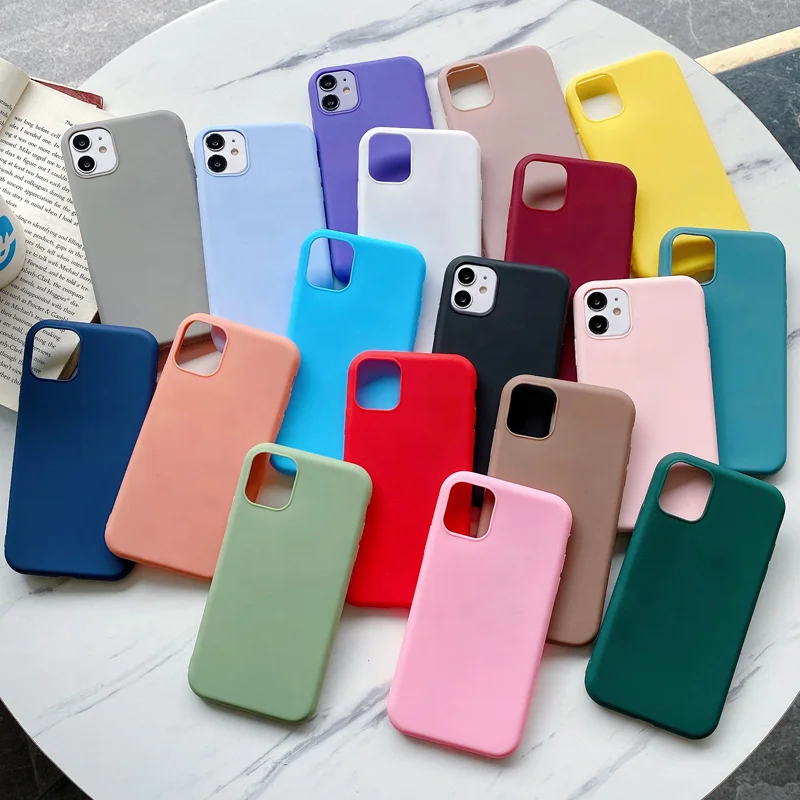 

Phone Case New 2020 Fashion Phone Case Wholesale Amazon Top Seller New Product Silicon Waterproof Hot cheap For Iphone 12 Case, Multiple colors