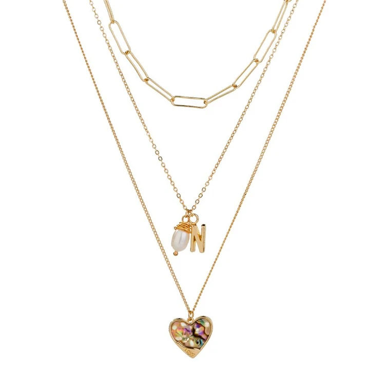 

Popular hot selling necklace charm brass necklace accessories jewelry necklaces