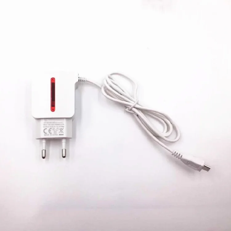 

new innovative product ideas 2021 2usb wall adapters 5V/1A led mobile phone charger with type c data cable