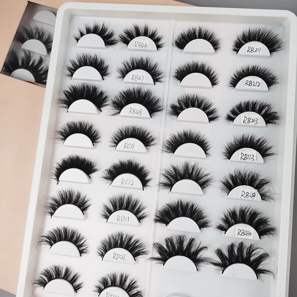 

Eye lashes 3D 5D 6D eyelash vendor factory direct sell handmade false eye lashes 100% hand made dramatic lash for beautiful girl