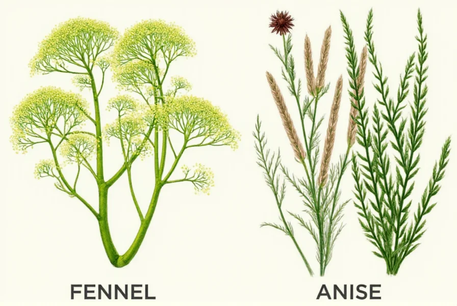 fennel vs anise seeds spot differences when to use