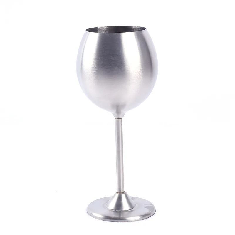 

Custom stem stainless steel wine beer tumbler goblet wine glass