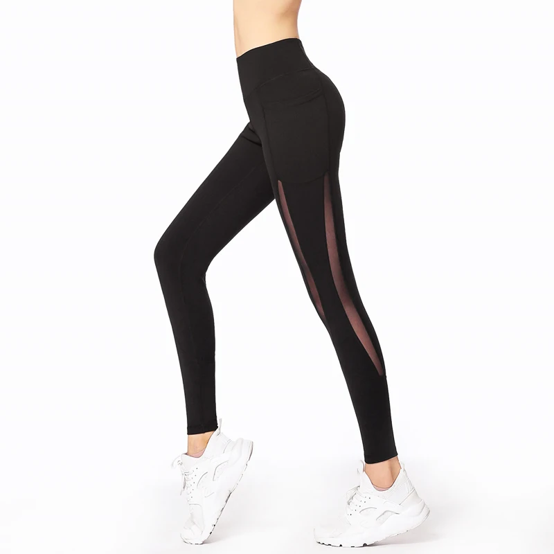 

High quality plus size gym leggings outdoor running fitness women butt lifting high waist yoga pants leggings, Accept custom color